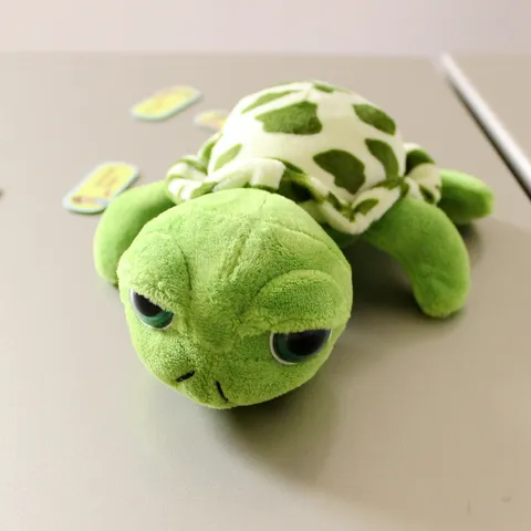 Calamita da Frigo in Peluche a Forma di Tartaruga Carina Giocattolo di Animale Impagliato Morbido Tartaruga dei Cartoni Animati Calamita per Frigo Arredamento Cucina Casa