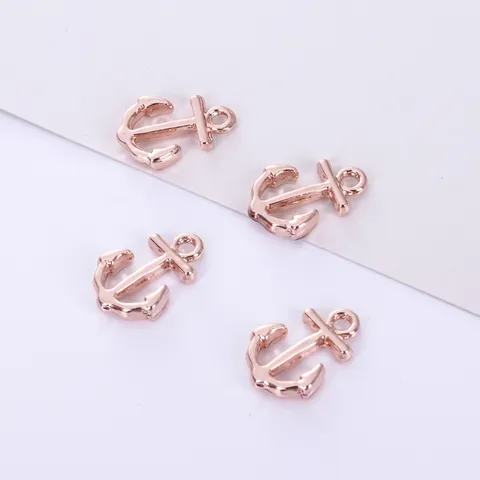 Legierung Anker Anhänger DIY Schmuckherstellung Zubehör Für Halskette Armband Basteln Europäischer Stil Metall Anhänger