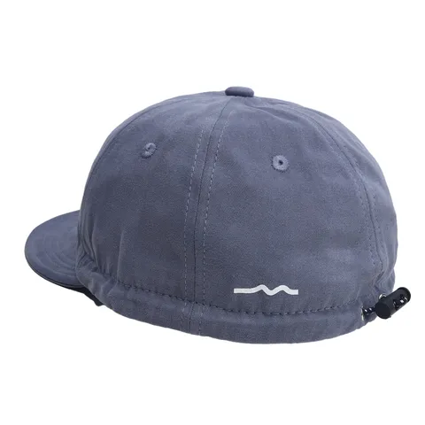 Japans Vintage Korte Rand Honkbalpet Unisex Zachte Kroon Zonwering Casual Streetwear Polyester Hoed Voor Dagelijks Gebruik