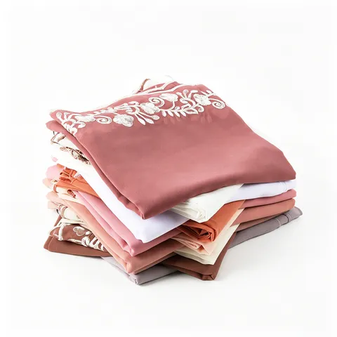 Womens Chiffon Long Scarf Elegant Floral Embroidery Shawl Breathable Sun Protection Wrap Female Fashion Accessory