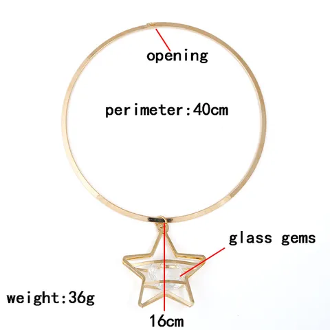 Vintage Alloy Cutout Pendant Necklace Hollow Out Geometric Rhinestone Choker Short Neck Chain Luxury Retro Jewelry For Women Men