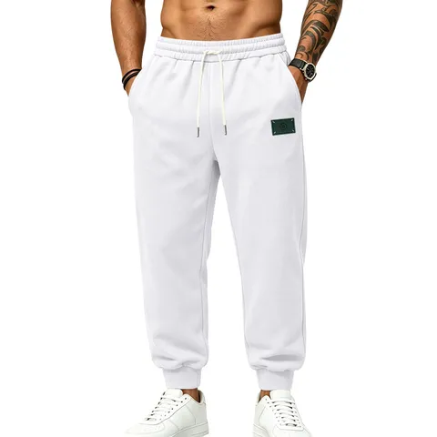 Men's Winter Heavyweight Fleece Lined Casual Sweatpants Loose Fit Jogger Pants With Adjustable Drawstring Pocket