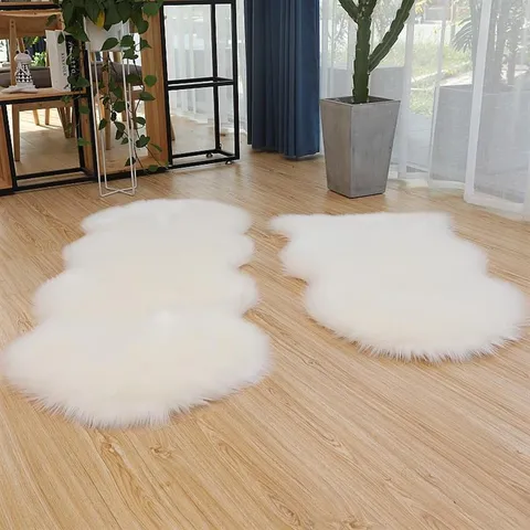 Europese Stijl Kunstlamvacht Pluche Vloerkleed Pluizige Kunstwol Woonkamer Slaapkamer Sona Mat Tapijt Huisdecoratie