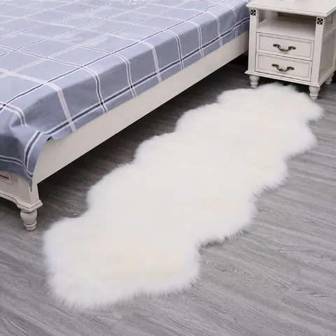 Europese Stijl Kunstlamvacht Pluche Vloerkleed Pluizige Kunstwol Woonkamer Slaapkamer Sona Mat Tapijt Huisdecoratie