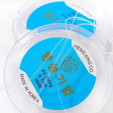 Transparant Elastisch Kristal Koord Kraaldraad Voor DIY Armband Sieraden Maken Duidelijke Stretch Draad Ambachtelijke Benodigdheden