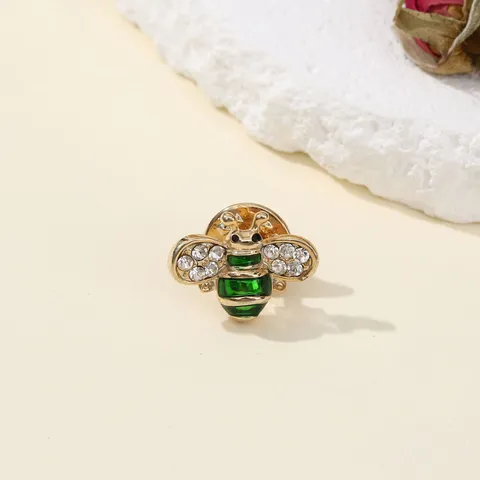 Spilla Insetti Animali in Lega Vintage Elegante con Strass Smalto Ape Farfalla Stella Marina Spilla Moda Accessorio Decorativo Vestiti da Donna