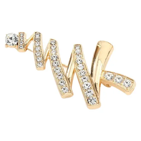 Elegante Legering Strass Kerstboom Brosche Verguld Planten Bloem Speld Accessoires Voor Festival Kleding Hoed Decor