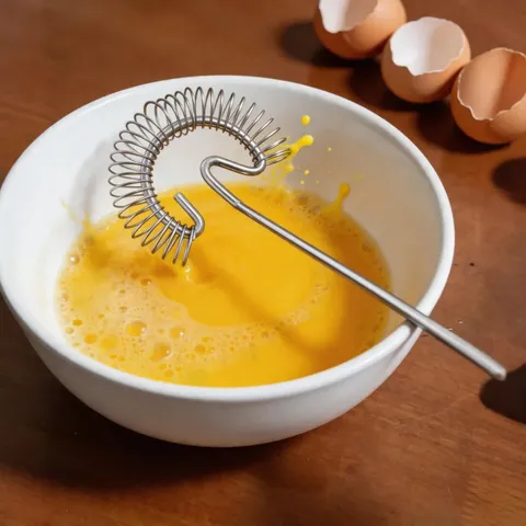 Edelstahl Manueller Feder Schneebesen Für Küche Backen Und Rührwerkzeug Ergonomischer Griff Eierschläger Sahnemischer