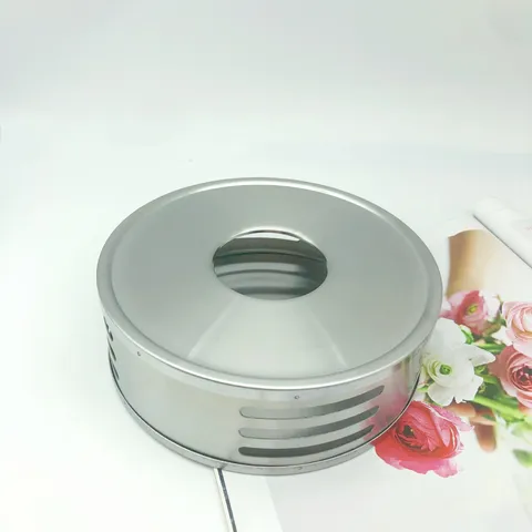 Chauffe-Thé en Acier Inoxydable Design Haut Épaissi Base Chauffante pour Cuisine Maison