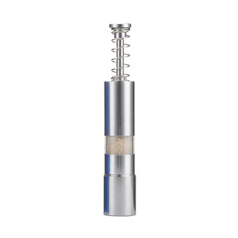 Manual Stainless Steel Pepper Grinder Salt Mill Kitchen Tool Adjustable Ceramic Rotor Spice Grinder Herb Mill