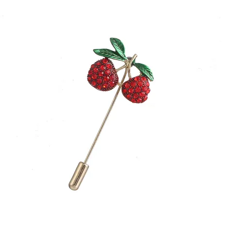 Vintage Alloy Creative Simulation Brooch Pin Premium Rhinestone Artificial Pearl Clothes Accessories Lapel Pin For Suit Scarf Women Men Jewelry Gift