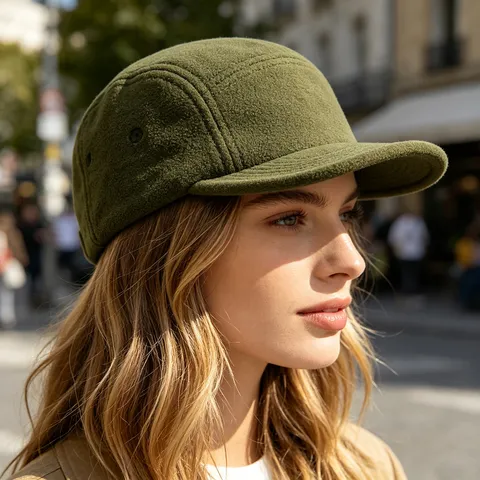 Herbst Winter Fleece Baseballkappe Einfarbig Warm Outdoor Street Casual Fünf-Panel-Hut Für Herren Damen Mode Kopfbedeckung