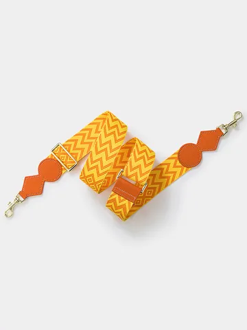 Adjustable Wide Bag Strap Replacement Polyester Geometric Stripe Shoulder Belt For Crossbody Handbag Western Retro Style Purse Accessory
