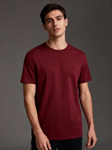 Men's Heavyweight Cotton T-Shirt Casual Loose Fit Short Sleeve Crew Neck Top Solid Color Breathable 230gsm Printed Tee For Daily Sports