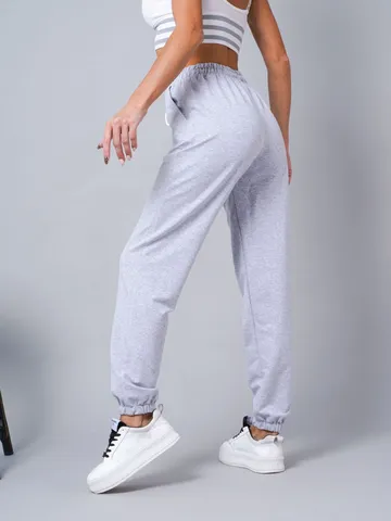 Unisex Casual Φόρμα με Κορδόνι και Λάστιχο από Μείγμα Βαμβακιού Μονόχρωμο Αθλητικό Παντελόνι για Γυμναστήριο Τρέξιμο Καθημερινή Χρήση
