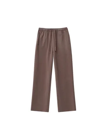 Herren 400g Schwere Baumwolle Sweatpants Distressed Gewaschen Locker Gerade Jogginghose Vintage Lässige Sporthose