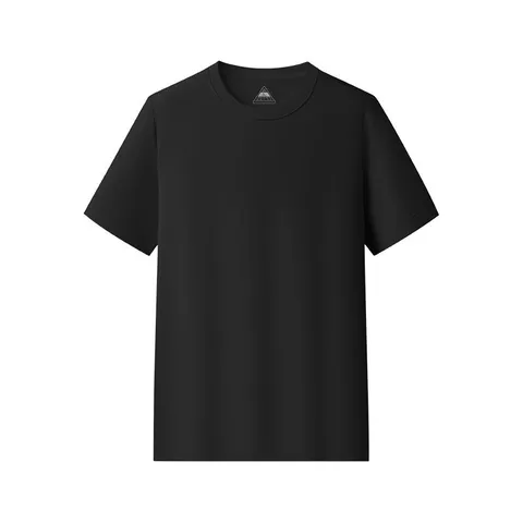 Ανδρικό Casual T-Shirt από Πολυεστέρα Μονόχρωμο Στρογγυλή Λαιμόκοψη Κοντό Μανίκι Αναπνεύσιμο Αθλητικό Μπλουζάκι