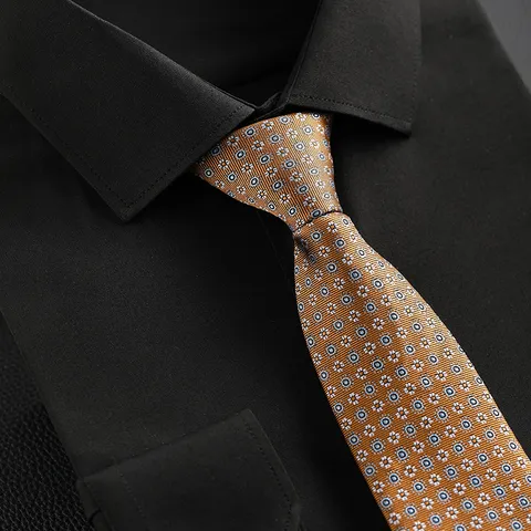 Classic Paisley Striped Men Necktie Business Formal Wedding Suit Polyester Neck Tie Vintage Pattern Neckwear