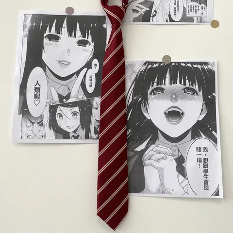 Cravate Rayée Style Preppy Uniforme JK Japonais Vêtement de Cou Fait Main Cravate à Rayures Diagonales Classiques Pour Quotidien