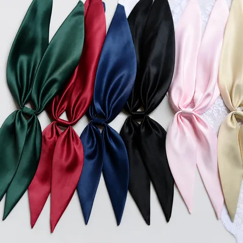 Noeud Papillon d'Uniforme JK Japonais Couleur Unie Noeud Poisson Rouge Jolie Fleur de Col de Costume de Marin Accessoire de Mode en Polyester