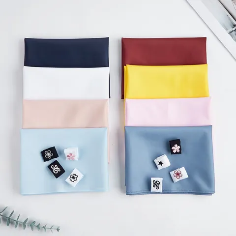 Foulard Triangulaire de Matelot Uniforme JK Japonais Style Preppy Couleurunie Foulard Noeud Papillon Accessoires de Mode pour Femmes