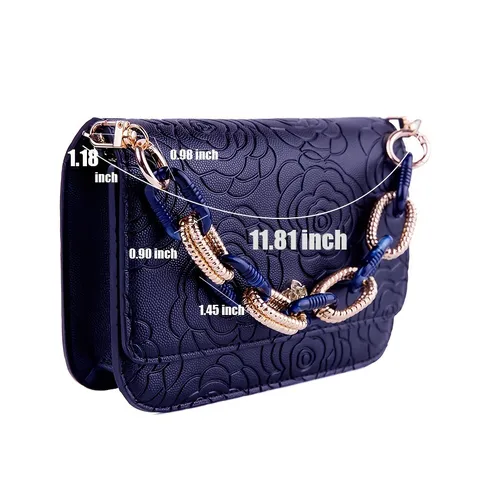 DIY Acrylic And Metal Bag Chain Replacement Short Handle Handbag Strap Phone Case Hanging Chain Fashion Accessories