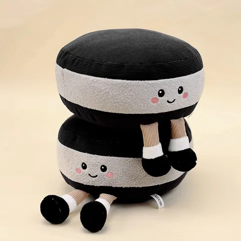 Juguete de Peluche de Bola de Curling Creativo Muñeco de Peluche Suave Lindo Almohada de Dibujos Animados Regalo de Cumpleaños para Niños