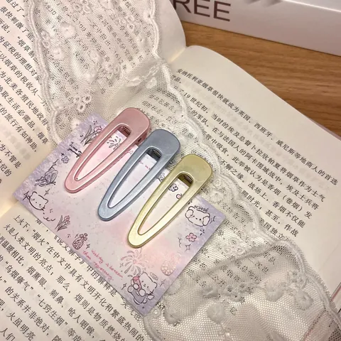 Women Girls Minimalist Resin Hollow Duckbill Hair Clips Leopard Print Side Hairpins Daily Fashion Hair Accessories