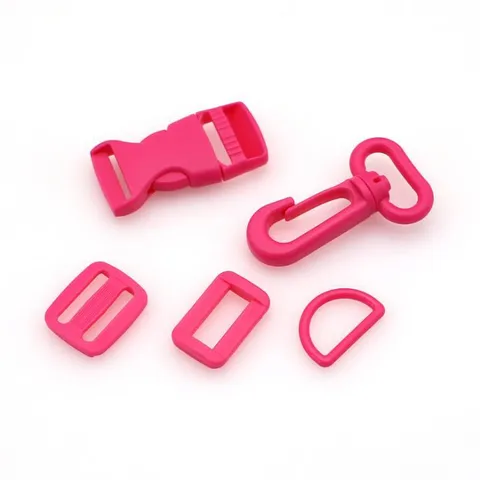 Boucle Coulissante Tri Glide en Plastique Ajusteur de Sangle de Sac à Dos Passant pour Sangle pour Réparation de Sac Extérieur