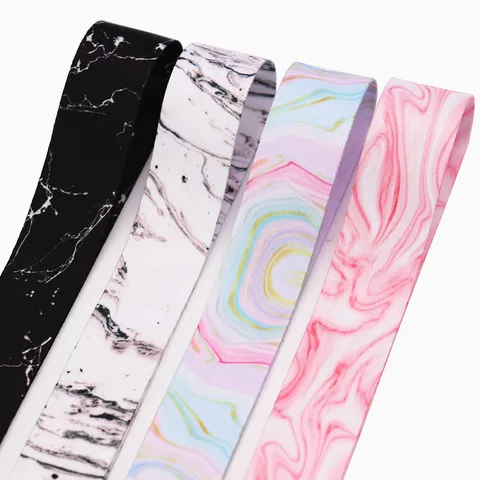 Nastro Grosgrain Stampa Marmo Cinghia in Poliestere Doppio Lato per Fai da Te Confezioni Regalo Decorazione Floreale Accessori
