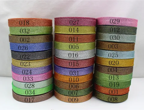 Cinta de Terciopelo con Purpurina Poliéster Metálico Brillante Cinta de Cincha para Manualidades de Moño DIY Accesorios para Cabello Regalo