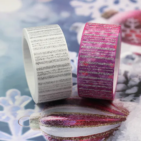 Silver Bronzing Grosgrain Ribbon Rainbow Gradient Solid Color Ribbon For Hair Bows Making Festival DIY Craft Accessories