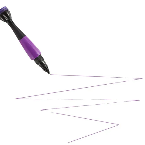 Kreativer Raketenform Kinder Tattoo Stift Ungiftiger Wasser Tinte Stempel Stift Mit Edelstahlspitze DIY Zeichenstift Für Kinder