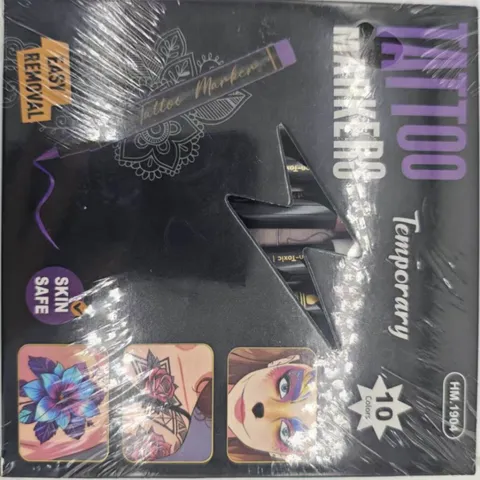 Temporäre Tattoo Marker Stift Body Painting Stifte Wasserdicht Schnelltrocknend Mit Tattoo Aufklebern Zeichenbedarf