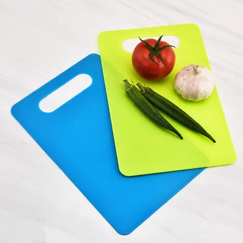 Nordic Minimalist PP Plastic Cutting Board Household Kitchen Fruit Vegetable Chopping Board With Hanging Hole