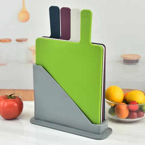 Multicolor Geklassificeerd Kunststof Snijplank Set Multifunctionele Huishoudelijke PP Hakblok