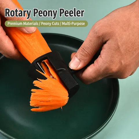 Lama in Acciaio Inossidabile Plastica Spiralizzatore Tagliaverdure Taglio a Spirale Gadget da Cucina per Carote Frutta Utensile