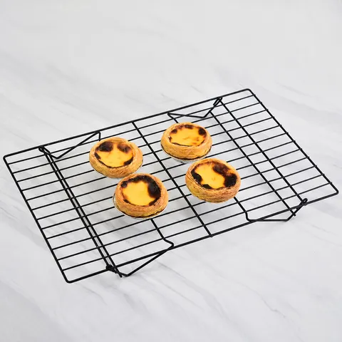 Stainless Steel Cooling Rack 3-Tier Stackable Baking Wire Rack Non-Stick Bread Cake Cookie Cooling Grid Kitchen Tool