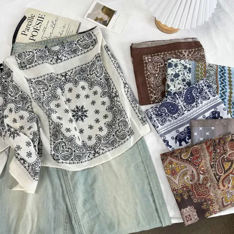 Damen Vintage Chinesischer Stil Paisley Muster Asymmetrisch Schnürung Schal Rock Layering Korsett Gürtel Taille Schürze Dekorativ Flach Liegen Top Und Bottom Akzent Schmuck Zubehör