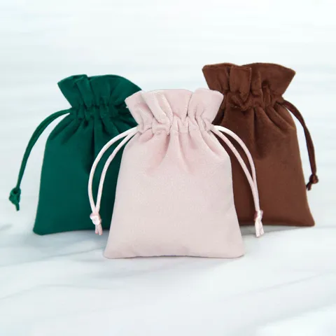 Samt Schmuckbeutel Kordelzug Geschenktüten Weicher Samtstoff Schmuckverpackung Kleine Samtbeutel Für Die Aufbewahrung Von Schmuck Damen