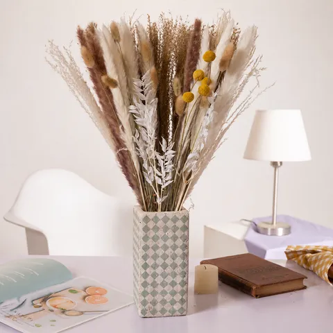 Estilo Nórdico Ramo De Hierba De La Pampa Seca Natural Flores Secas Decoración Del Hogar