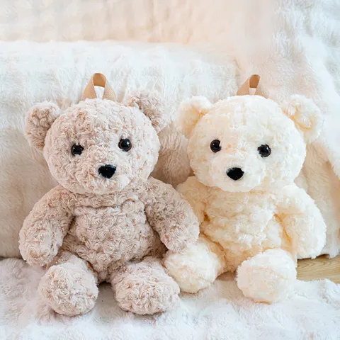 Zaino in Peluche con Orsetto Carino Animale Cartone Animato Bambola Morbida Borsa Scolastica Giocattolo di Peluche Regalo