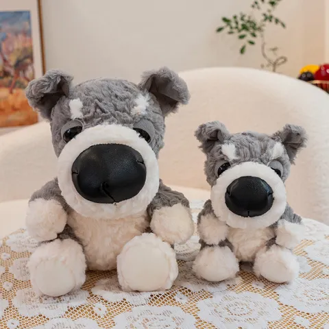 Χαριτωμένο Μεγάλο Κεφάλι Husky Corgi Σκύλος Βελούδινο Παιχνίδι Μαλακό Γεμιστό Ζώο Κούκλα Kawaii Κουτάβι Σύντροφος Παιχνίδι Παιδικό Δώρο Γενεθλίων