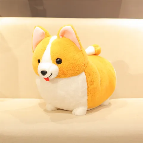 Gliko Skylos Corgi Velouto Paichnidi Apo Malako Konto Velouto Gemisma Me Bamvaki PP Axagapito Loustrako Makilari Agkalias Gia Diakosmisi Domatiou Paidiou