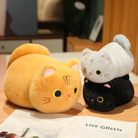 Xaritommeno Gata Plüs Paichnidi Malako Gemisto Zoó Gataukí Kükla Maxilari Ypnou Afrodes Cartoon Diakosmisi Doro Gia Paidika