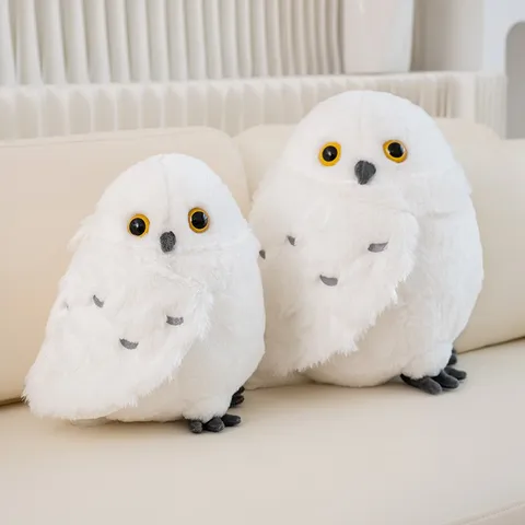 Juguete de Peluche de Búho nival de Simulación Animal de Peluche Suave Muñeca de Búho Mágico Almohada Suave Regalo de Cumpleaños para Niños Decoración del Hogar