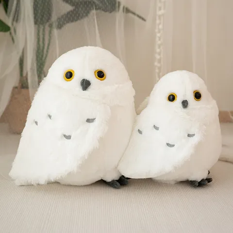 Juguete de Peluche de Búho nival de Simulación Animal de Peluche Suave Muñeca de Búho Mágico Almohada Suave Regalo de Cumpleaños para Niños Decoración del Hogar