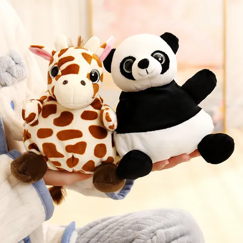 Süßes Tier Plüschtier Kuscheltier Panda Giraffe Einhorn Elefant Weiches Spielzeug Kinder Geburtstagsgeschenk