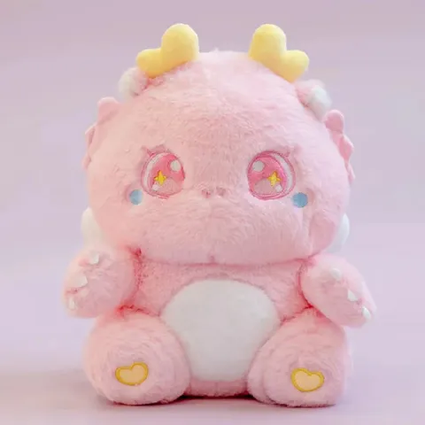 Peluche Dinosauro Carino Animale di Peluche Morbido Peluche Corto Cotone PP Cuscino Compagno Bambola Sonno Regalo Bambini