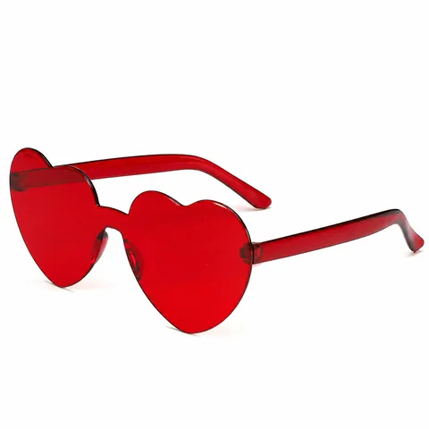 Valentijnsdag Feestbril Rood Hart Lippen Rode Vormige Nieuwigheid Bril Grappige Festieve Foto Booth Rekwisieten Feestbenodigdheden
